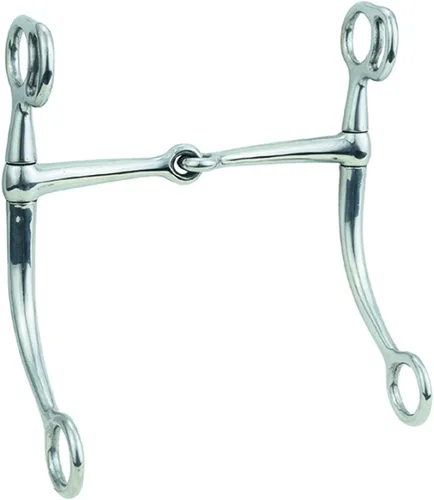 Vista 7 de Weaver EquineTom Thumb Bit, 5" Roller Mouth, Stainless Steel
