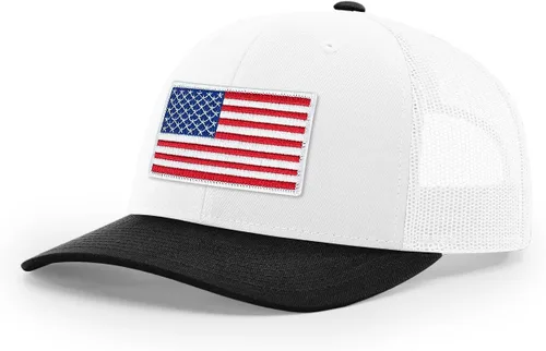 Vista 20 de Joe's USA Richardson 112 - Gorras de camionero con parche gráfico personalizado - Gorras estructuradas de cinco y seis paneles Richardson Premium