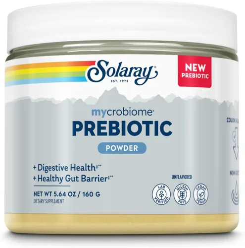 Vista 7 de SOLARAY Mycrobiome - Polvo prebiótico para mujeres y hombres, suplementos nutricionales digestivos para la salud del colon y el intestino, fórmula