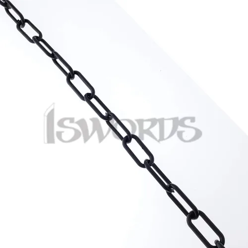 Vista 6 de Dios de la guerra Kratos Blades of Chaos Foam 11 Escala Props Réplica. Plata, plateado