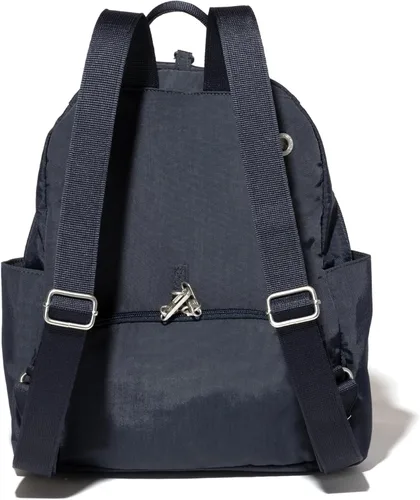Vista 3 de Baggallini Mochila de vacaciones antirrobo, Azul marino francés