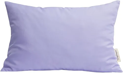 Vista 15 de TangDepot Fundas de almohada sólidas de seda sintética duradera, fundas de almohada cuadradas decorativas, fundas de almohada para interiores y Azul