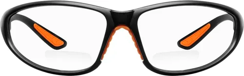 Vista 7 de Ironwear 3030 Bradford Series - Gafas de seguridad resistentes a los arañazos con protección UV (negro/gris, 2.5)