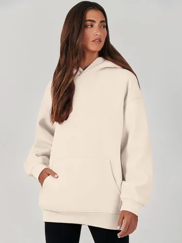 Vista 4 de ANRABESS Womens Oversized Hoodies Fleece Sweatshirts Long Sleeve Hooded Pullover Winter Clothes with Pocket