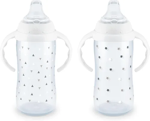 Vista 13 de NUK - Vaso para aprender a beber, para bebés de 8 meses en adelante, colección exclusiva de Amazon, con frutas y animales divertidos, de 10 onzas