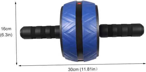 Vista 2 de Alipis 2pcs Ab Roller Wheel with Knee Pad Fitness Equipment for Core Strengthening Abdominal and Back Workout Home Gym Exercise Tool for Men and