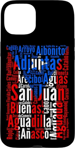 Vista 9 de Funda para iPhone 17, diseño de ciudades puertorriqueñas, bandera de Puerto Rico, Boricua
