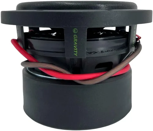 Vista 4 de Gravity 1 subwoofer de audio para automóvil de 6.5 pulgadas y 600 vatios con DVC de 4 ohmios de 6.5 pulgadas, sub individual - Característica