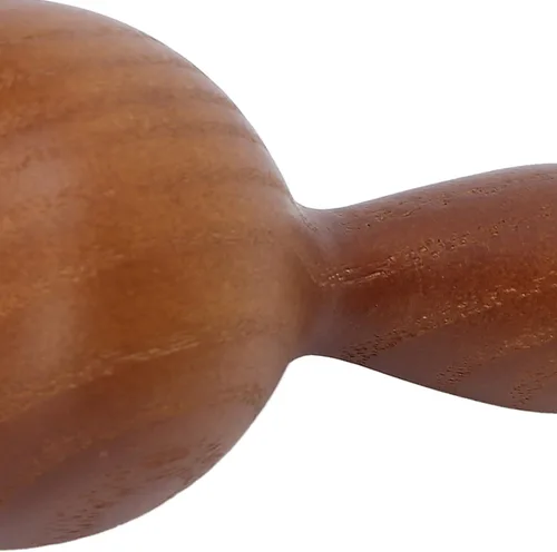 Vista 8 de Masaje de mano de madera, martillo portátil de masaje de aceite esencial de madera de teca, martillo de masaje de terapia de madera, herramienta