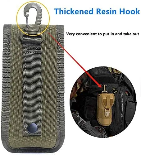 Vista 4 de ACEXIER MOLLE - Funda táctica duradera para gafas de sol, estilo militar, con hebilla