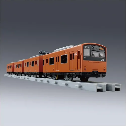Vista 4 de Takara Tomy Plarail Real Class 201 Series Tren de cercanías (JR West Japan Orange)