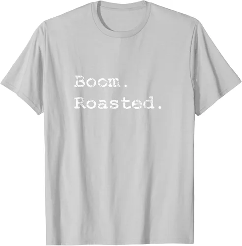 Vista 64 de Boom. Roasted. Camiseta, Negro, S