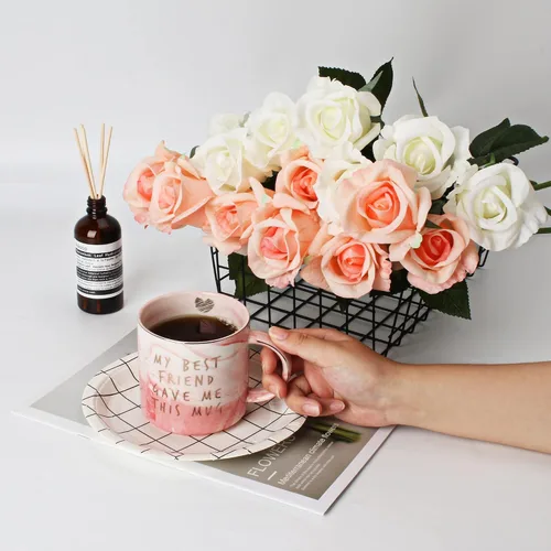 Vista 6 de Taza de cumpleaños con texto en inglés "Best Friend Gave Me This", divertido regalo de amistad para mujeres, mejores amigos, hermanas, ella, taza
