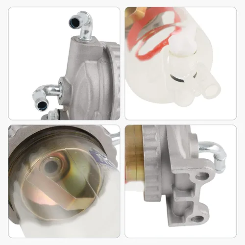 Vista 5 de Filtro de combustible Separador de sedimentador de agua compatible con Isuzu NPR HD NQR 4HE1 4.8L Reemplaza# 8971880421 8971880420 971880420 97188042