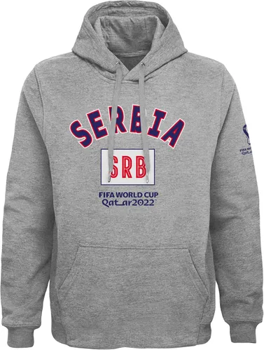 Vista 3 de Outerstuff Sudadera con capucha de forro polar de la Copa Mundial de la FIFA para hombre