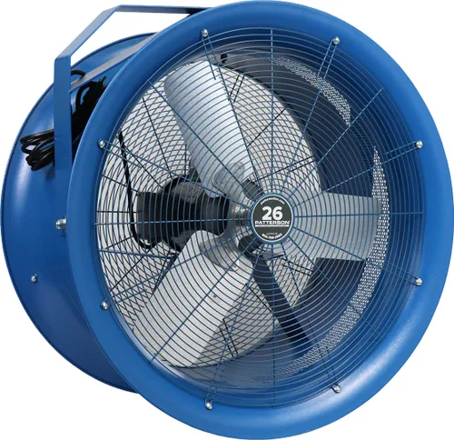 Vista 5 de Patterson Fan H18B-CS Ventilador de alta velocidad, cadena 3PH 230/460v suspendida