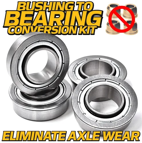 Vista 2 de Kit de conversión de buje de rueda a cojinete y eje de dirección de eje AUC10011 AUC10012 GY22521 GY22316 para John Deere E100 E110 E120 E130 E140