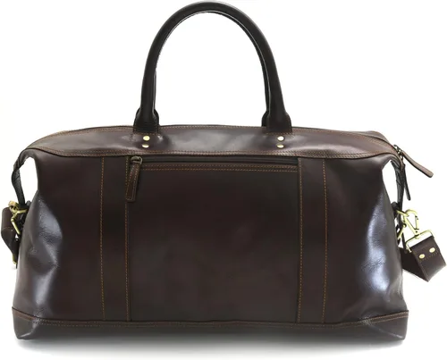 Vista 4 de Style N Craft Overnight, Contemporary Weekend Travel Leather Duffle Bag