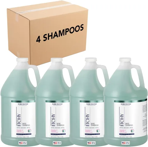 Vista 22 de Bobbi Panter Moisture & Shine - Champú para perros con aceite de argán, manzanilla y menta, fórmula natural nutritiva profunda para un pelaje suave