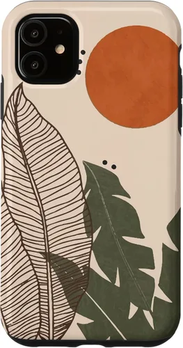 Vista 7 de iPhone X/XS lindo estuche estético Boho Moon