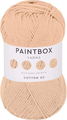 Vista 25 de Paintbox Yarns - Hilo 100% algodón DK, 1.76 onzas, 137 yardas, 410.1 ft #401 Papel blanco