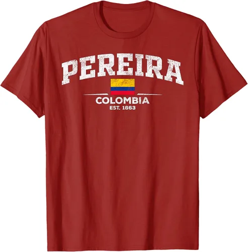 Vista 75 de Camiseta Pereira Colombia, Negro