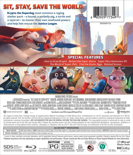Vista 3 de DC League of Super-Pets (Blu-ray)