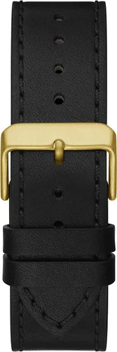 Vista 3 de GUESS Reloj multifunción de cuero y tono dorado de fábrica Oro