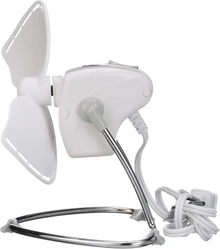 Vista 5 de Caframo Ventilador Chinook de 7 pulgadas Blanco