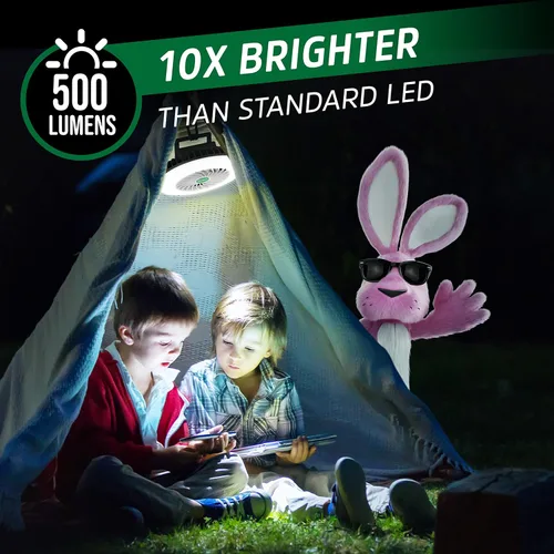 Vista 4 de ENERGIZER Linterna LED recargable, linterna resistente para exteriores, luz de campamento súper brillante, linterna de supervivencia portátil