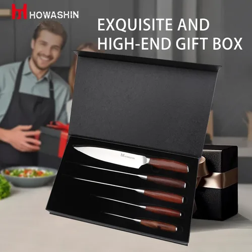 Vista 99 de Cuchillo de chef de 6 pulgadas, cuchillos de cocina, deshuesado de acero inoxidable alemán de alto carbono, cuchillo profesional para carne, aves