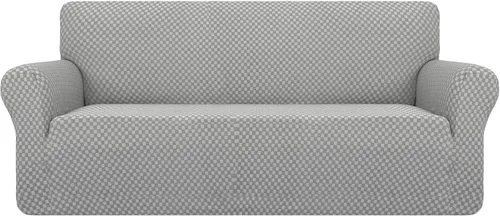 Vista 67 de YEMYHOM Funda para sofá con diseño jacquard de alta elasticidad, funda para silla de sala de estar, a prueba de mascotas, perros y gatos