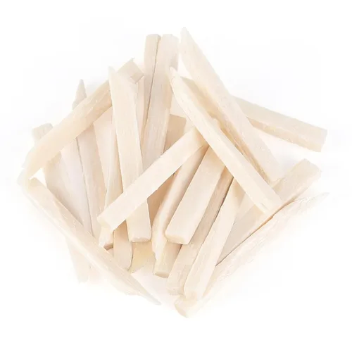 Vista 18 de JMU Cuñas Dentales de Madera, Cuñas Desechables de Madera 1.5x2x14mm, Verdes, 100 Piezas Natural Wood Disposable Wooden Wedges