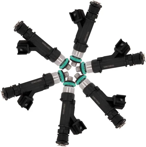 Vista 33 de SCITOO 12 agujeros 8pcs inyectores de combustible para Ford para E-150 4.6L 2011-2014