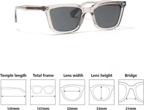 Vista 4 de Sunglasses Womens Trendy Sun Glasses for Men and Womens Classic