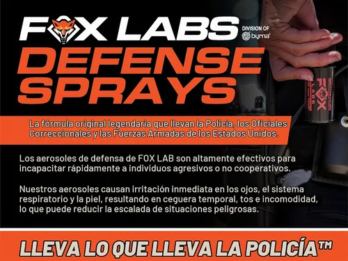 Vista 3 de Five Point Three Pepper Spray – 5.3 Million SHU – High Intensity 2% OC Legacy Formula – Flip Top Safety Cap – UV Marking Dye Self-Defense Spray