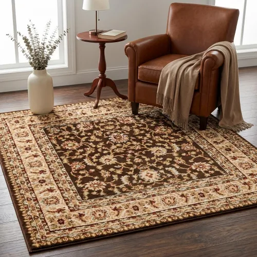 Vista 80 de Unique Loom - Colección Voyage - Alfombra tradicional oriental clásica de diseño intrincado