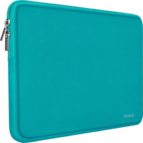 Vista 12 de Naukay Funda para Laptop, Funda de Neopreno Resistente de 13-13.3 Pulgadas para Laptop/Computadora Portátil/Funda de Bolsillo para Computadora