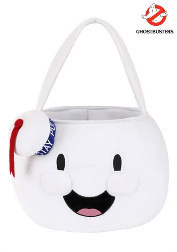 Vista 4 de Balde para Dulces Stay Puft Marshmallow Man para Halloween Multicolor