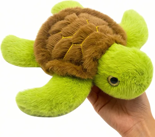Vista 8 de 6 animales de peluche de animales marinos pequeños a granel, animales marinos, peluches suaves de animales marinos, lindos peluches de tortuga