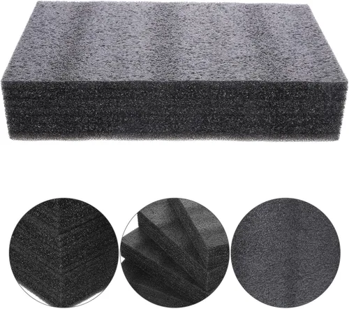 Vista 6 de EXCEART Bloques de espuma multiusos para embalaje, 4 piezas, almohadillas de espuma para embalaje de manualidades, insertos con elasticidad para uso