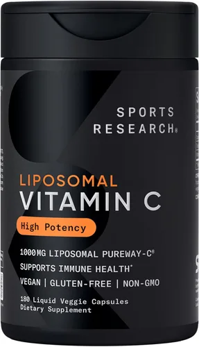 Vista 10 de Sports Research® Gomitas de vitamina C 500 mg de vitamina C Sin azúcar, sin gelatina, certificadas veganas y probadas sin OGM Apoyo inmune