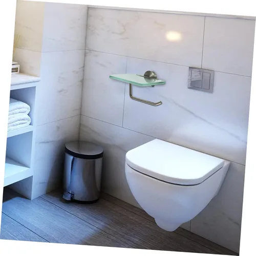 Vista 4 de Soporte resistente de papel higiénico de moda y práctico para el hogar Dec