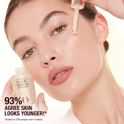 Vista 6 de Charlotte Tilbury Magic Serum Crystal Elixir - Skincare Set Essential - Firming Peptide Serum for Face & Neck - Perfect for Gifting & Makeup Pairings
