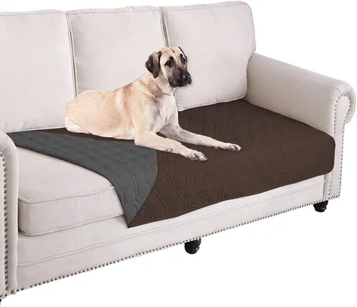 Vista 134 de Ameritex Manta Impermeable Reversible Cubierta para Cama de Perro Manta para Mascotas para Muebles Cama Sofá Sillón