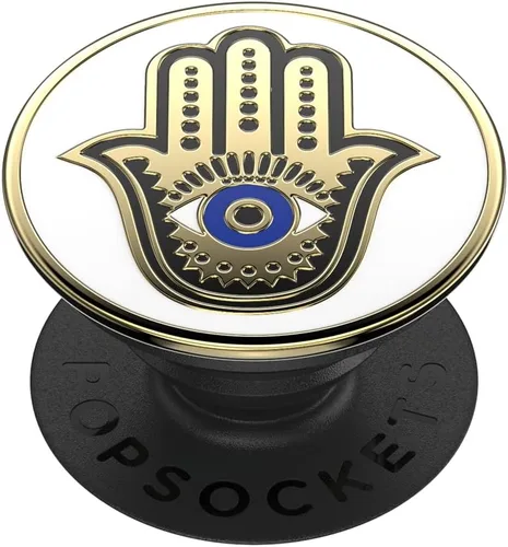 Vista 13 de Agarre para teléfono PopSockets con soporte expansible, agarre adhesivo - Golden Prana Black Sujeción segura y cómoda, anticaída, soporte, luna