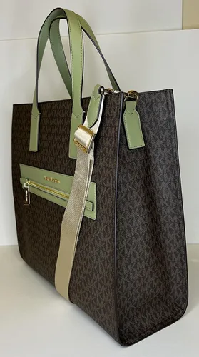 Vista 8 de Michael Kors MICHAEL Michael Kors Kenly - Bolso grande NS con gancho grande para cartera triple a juego