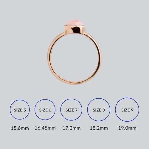 Vista 6 de Welry Anillo ovalado con detalles de diamantes en oro de 10 quilates, Oro