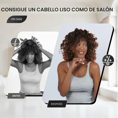 Vista 6 de Secador de pelo con capucha y diadema integrada que reduce el calor alrededor de las orejas y el cuello. Gorro difusor con capucha para rizos