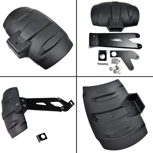 Vista 3 de Extensión de guardabarros de rueda trasera para Pan America 1250/Special 2020-2024 Rear Wheel Splash Guard with Mounting Bracket, PP Plastic